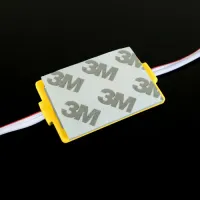 LED модуль BRT COB 2.4Вт круглий PINK 12В IP65 Жовтий