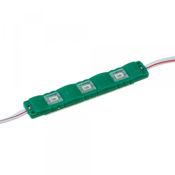 092/5 LED модуль MTK-5730-3Led-G-1Вт Plastic Зелений 75мм