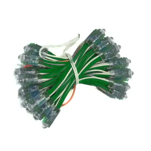 Світлодіод бистрого монтажу JL 0,1Вт 12В IP65 Зелений