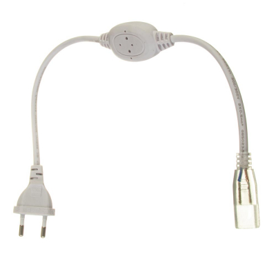 59/1 Адаптер живлення для круглого неону 220В AVT smd 2835-120 + конектор 2pin