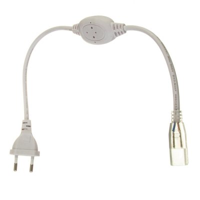 59/1 Адаптер живлення для круглого неону 220В AVT smd 2835-120 + конектор 2pin