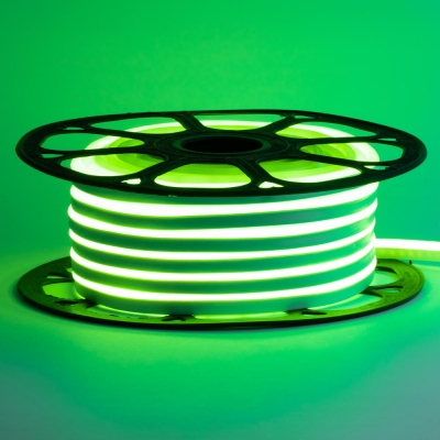 СТ54 Led неон 12В Зелений 6х12 AVT-54 SMD2835 120 6Вт IP65 силікон