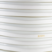 51 Led неон Білий Теплий AVT-NEON 120WW2835-220В-10Вт IP65 10х17мм 2700-3500К