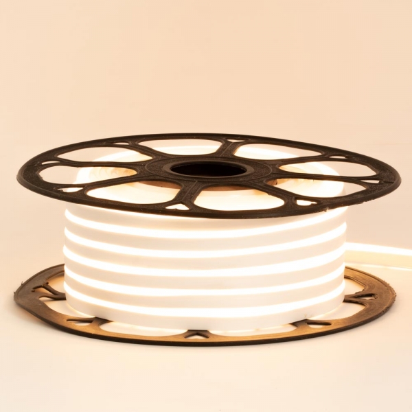 СТ54 Led неон 12В Білий Теплий 6х12 AVT-54 SMD2835 120 13Вт IP65 силікон