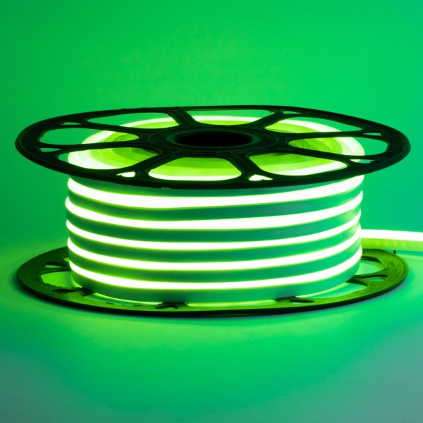 СТ54 Led неон 12В Зелений 6х12 AVT-54 SMD2835 120 6Вт IP65 силікон