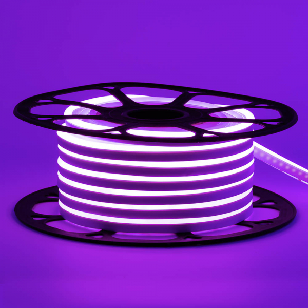 СТ54 -DP Led неон 12В темно-Рожевий 6х12 AVT-NEON 120Y2835-12В-11Вт IP65 силікон