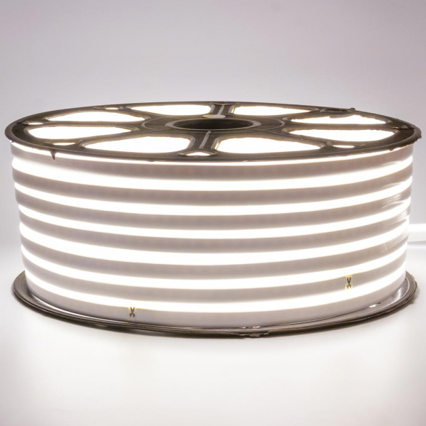 52-W Білий Холодний NEON 120W2835-220В-6Вт IP65 8х16мм 7500К