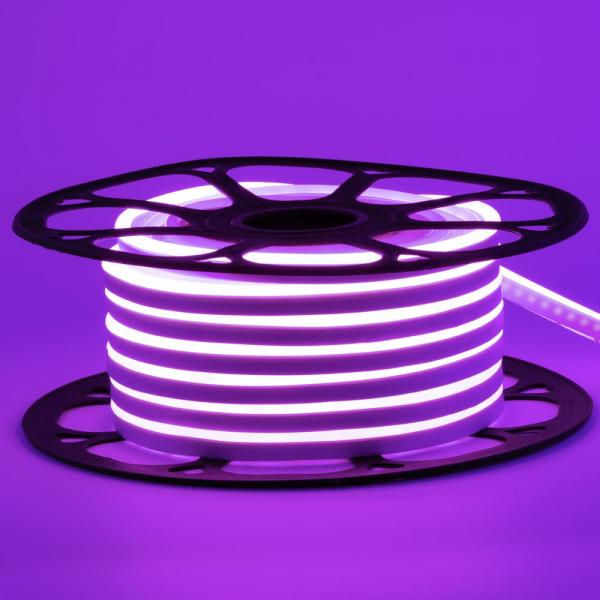 СТ54 Led неон 12В Фіолетовий 6х12 AVT-54 SMD2835 120 6Вт IP65 силікон