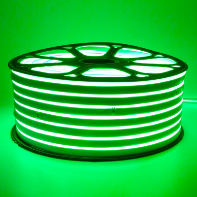 52-G Зелений неон NEON 120G2835-220В-6Вт IP65 8х16мм