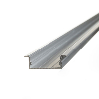 Профіль для LED стрічки врізний ПФ-26 24-10-2000мм з росіювачем