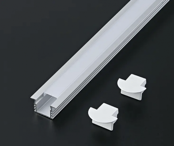 Профіль врізний LEDTech LT-127b-3 для LED стрічки 12х24мм