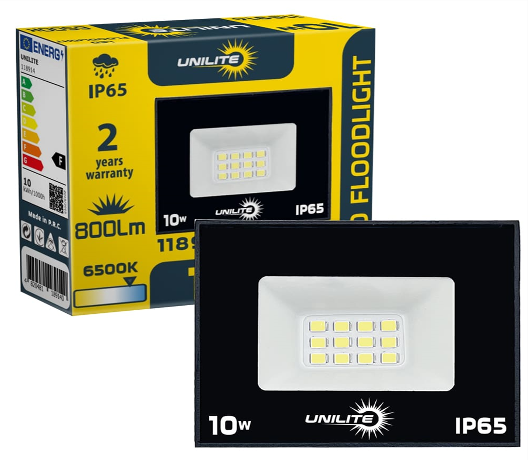 LED прожектор VARGO UNILITE 10Вт 220В 800lm 6500K