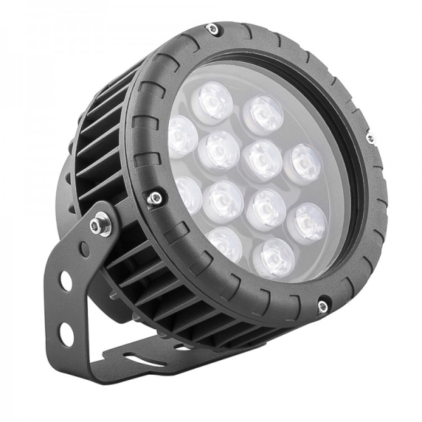 Архітектурний LED прожектор Feron LL-883 12Вт 950 Лм 2700K IP65 металік