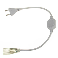 52/1 Адаптер живлення для LED NEON 8мм + конектор 2pin 220В