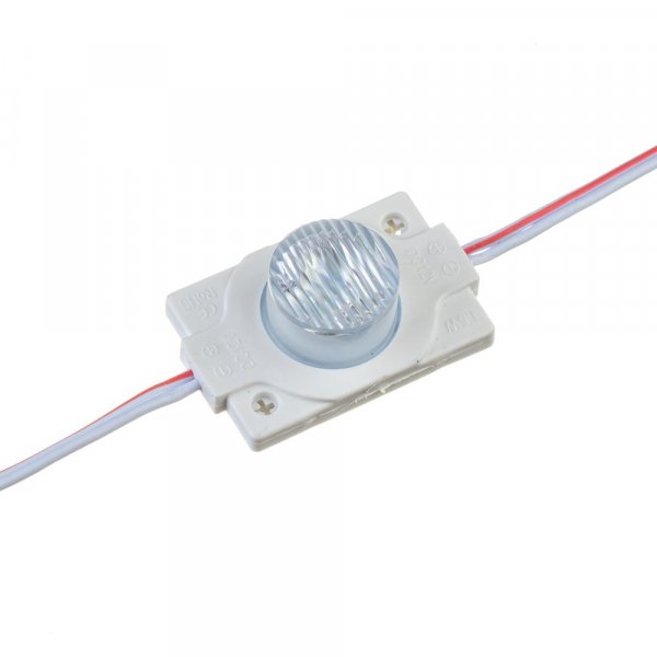 LED модуль 12В 098 МТК-3030-1Led-W-1,5W 6000K лінза бочка