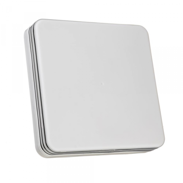 LED світильник 24Вт накладний квадратний 5000К IP40 Silver