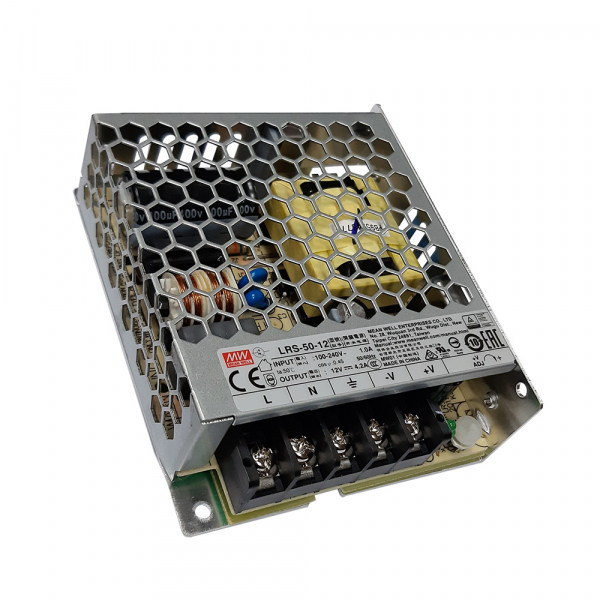 Блок живлення LRS-50-12 12В 50Вт IP20 перфорований