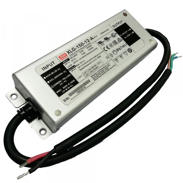 Блок живлення Mean Well XLG-150-12-A 150Вт 12В IP67 герметичний