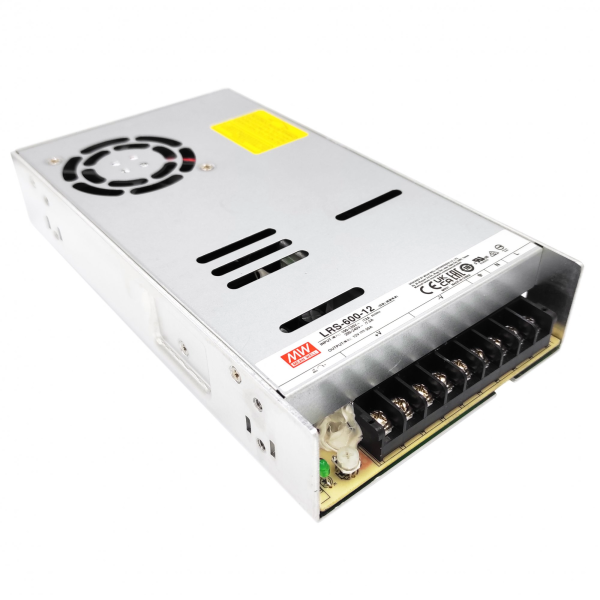 Блок живлення 12В 600Вт 50A IP20 LRS-600-12 перфорований