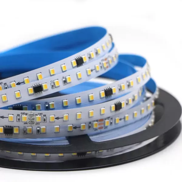 LED стрічка 24В 2835-120 12Вт 1080Лм SMART RUN Білий Теплий-Денний 3000-6000К IP20 10мм