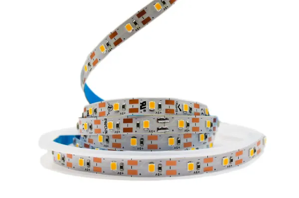 LED стрічка 5В 2835-60 4Вт Білий Теплий 2800-3200K IP20 8мм