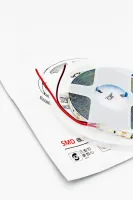 320022 LED стрічка 12В 2835-120 Series S 9,6Вт 950Лм Білий Ультрахолодний 9000-10000К IP20 8мм