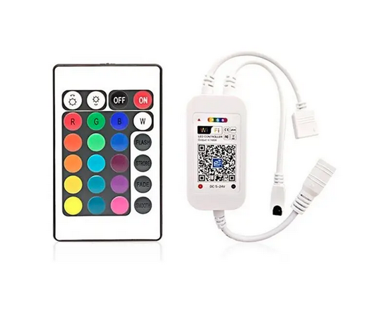 Контролер RGB Wi-FI IR 24 кнопки 12A 12-24В