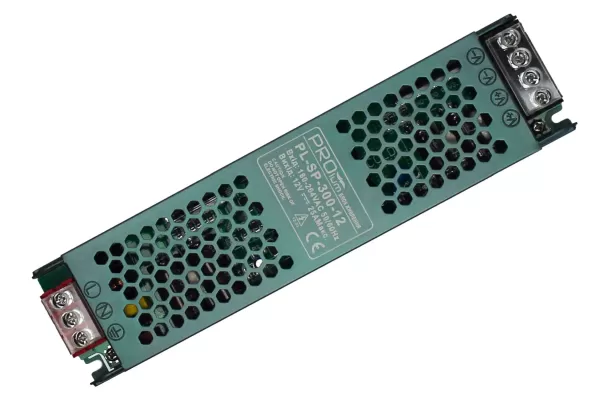 252005 Блок живлення 24В 300Вт 25А IP20 PL-SP-300-24 Slim перфорований