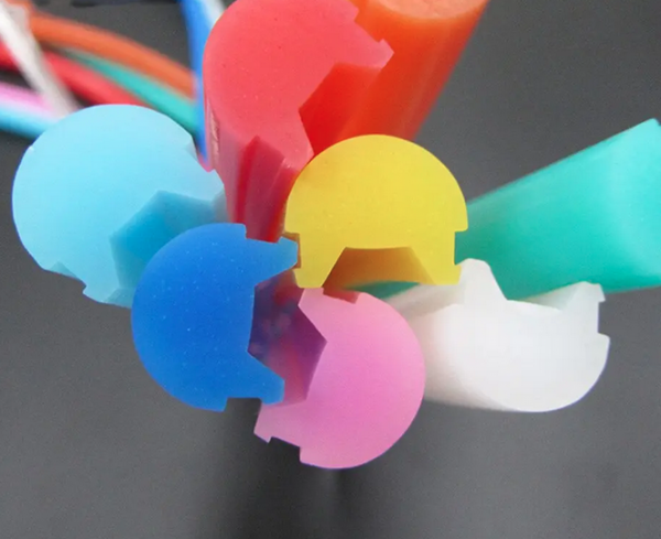 Неоновий розсіювач Silicone - 12мм - SERIES PRO Рожевий