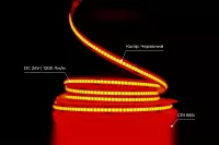 LED стрічка 24В СОВ 320 Series PRO 12Вт 1200Лм Червоний IP20 8мм