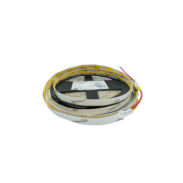 LED стрічка 24В RISHANG RM0831MC-A-L COB-544-IP20-WW/CWd-8-24 10Вт 950Лм двокольорова Білий Теплий і Білий Холодний 2700К 5700K CRI90 8мм