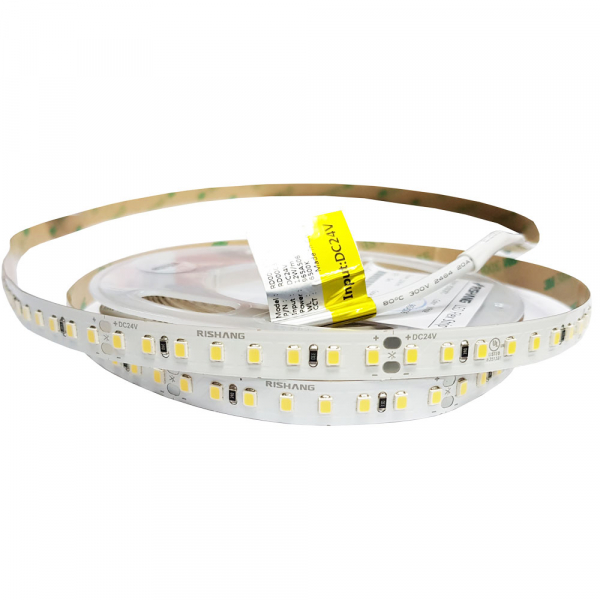 LED стрічка 24В RISHANG RD00C8TC-A 128-2835-24В-IP20 12Вт 1549Лм Білий Холодний 6500K CRI90 10мм
