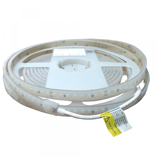 LED стрічка 24 RISHANG RDA2C8TC-A 128-2835-24В-IP67 12Вт 1385Лм Білий Теплий 3000K 12мм