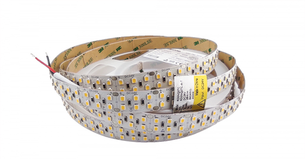 LED стрічка 24В RISHANG RD0NQ0TC-A-T 2835-240-IP20-NW-15-24 CRI80 28Вт 2520Лм Білий Нейтральний 4000K 3м н/у 15мм