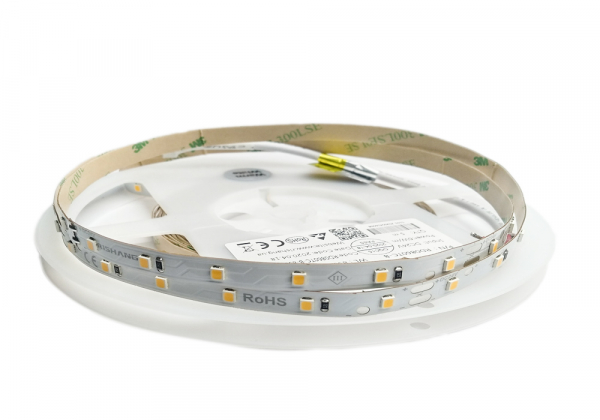 LED стрічка 24В RISHANG RD0860TC-B 2835-60-IP20-WW-8-24 6Вт 505Лм Білий Теплий 3000K CRI80 8мм