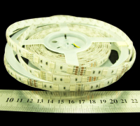 LED стрічка 12В 5050-60-IP65-RGB-10-12 RN6060AQ 14,4Вт 317Лм RGB IP65 10мм