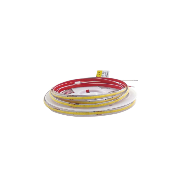 LED стрічка 24В RISHANG RM0501EC-A COB-320-IP20-CWd-5-24 4.8Вт 475Лм Білий Денний 5000K CRI90 5мм