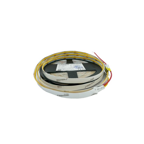 LED стрічка 24В RISHANG RM0831MC-A-L COB-544-IP20-WW/CWd-8-24 10Вт 950Лм двокольорова Білий Теплий і Білий Холодний 2700К 5700K CRI90 8мм