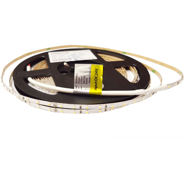 LED стрічка 24В RISHANG RD0498VC 2014-98-IP20-CWd-4-24 6,7Вт 580Лм Білий Холодний 6500K 4мм