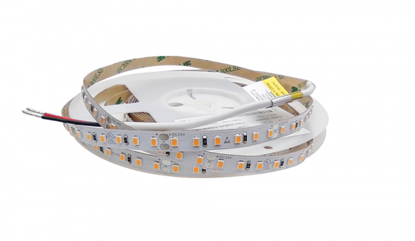 LED стрічка 24В RISHANG RD08C0TC-B 2835-120-IP20-WW-8-24 8,6Вт 730Лм Білий Теплий 2400K CRI80 8мм