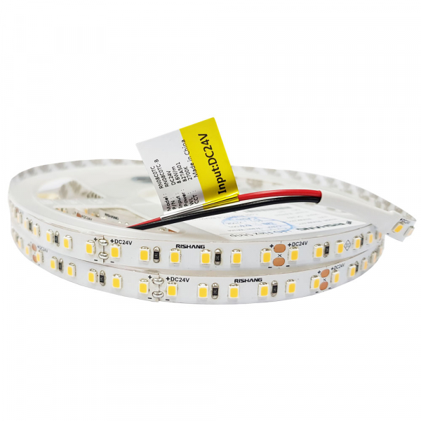 LED стрічка 24В RISHANG RN08C0TC-B 120-2835 8,6Вт 818Лм Білий Теплий 2700K IP20 8мм