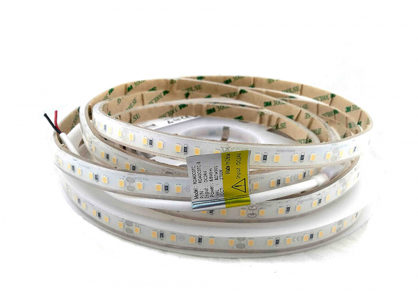 LED стрічка 24В 2835-120-IP68-WW-10-24 RDA0C0TC-B 8,6Вт 721Лм Білий Теплий 2700K CRI80 10мм