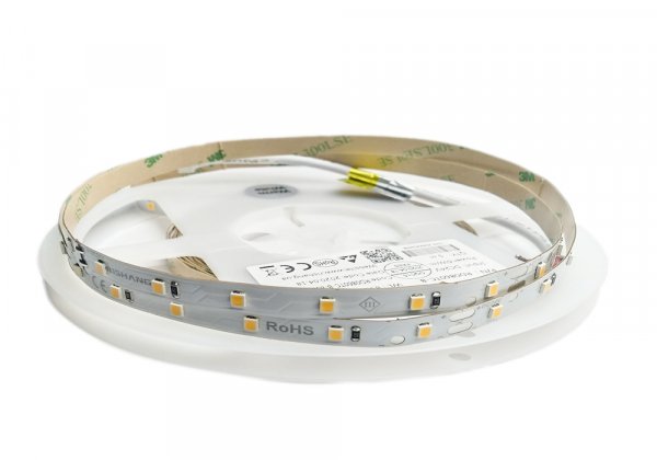 LED стрічка 24В RISHANG RD0860TC-B 2835-60-IP20-WW-8-24 6Вт 505Лм Білий Теплий 3000K CRI80 8мм