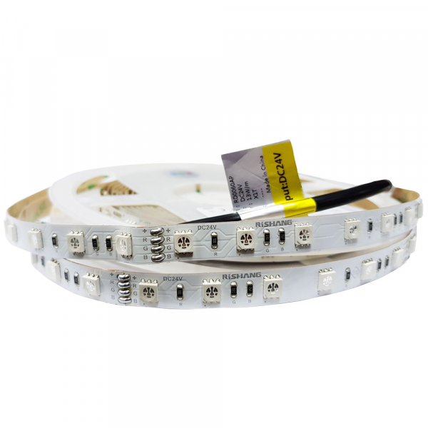 LED стрічка 24В RISHANG RD0060AP 5050-60-IP20-RGB-10-24 10мм
