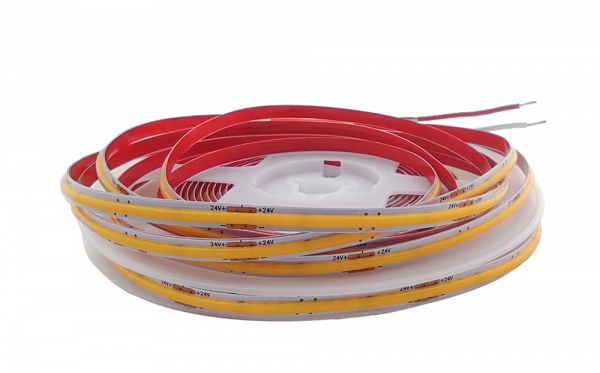 LED стрічка 24В RISHANG RM0501EC-A COB-320-IP20-NW-5-24 4.8Вт 445Лм Білий Нейтральний 4000K CRI90 5мм