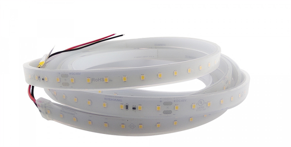 LED стрічка 48В RISHANG RJAD84TJ-A 2835-84-IP68-NW-14-48 6Вт 608Лм Білий Нейтральний 4000K 14мм
