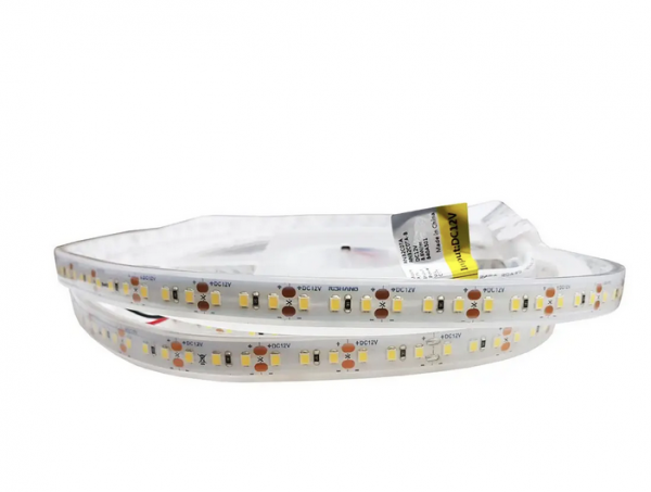 LED стрічка 12В RISHANG 120-2835 8,6Вт 630Лм RN32C0TA-B Білий Теплий 3000K IP67 12мм