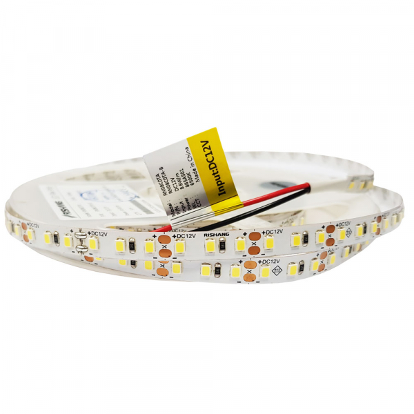 LED стрічка 12В RISHANG RN08C0TA-B-PW 120-2835-12В-IP20 8,6Вт 818Лм Білий Холодний 6000K 8мм