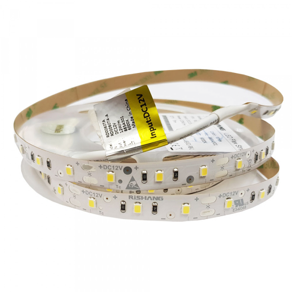 LED стрічка 12В RISHANG RD0060TA-A 60-2835-12В-IP33 12Вт 970Лм Білий Холодний 6500K 10мм
