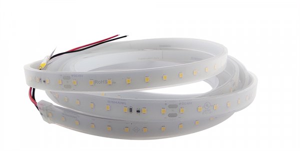 LED стрічка 48В RISHANG RJAD84TJ-A 2835-84-IP68-NW-14-48 6Вт 608Лм Білий Нейтральний 4000K 14мм